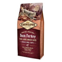 CARNILOVE Duck and Turkey Large Breed Cats Muscles, Bones, Joints 6 kg