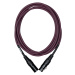 Cascha Standard Line Mic Cable Purple 3m