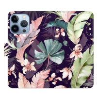 iSaprio flip pouzdro Flower Pattern 08 pro iPhone 13 Pro