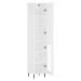 vidaXL Skříň highboard bílá 34,5 x 34 x 180 cm kompozitní dřevo