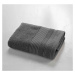 Tmavě šedý froté bavlněný ručník 50x90 cm Tendresse – douceur d'intérieur