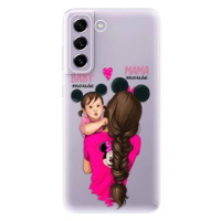 iSaprio Mama Mouse Brunette and Girl pro Samsung Galaxy S21 FE 5G