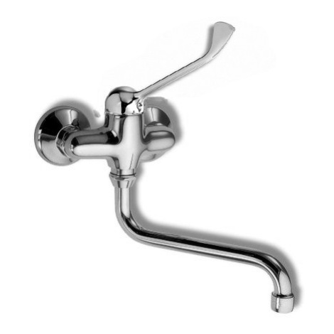Novaservis Dřezová baterie 100 mm lékařská páka Metalia 55 chrom