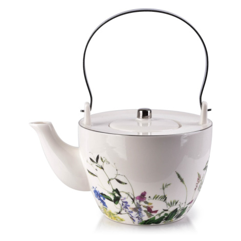 Affekdesign Porcelánová konvice na čaj Elfique 870 ml bílá
