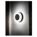 Nova Luce Elegantní kruhové nástěnné svítidlo TUNE - 9 W, 620 lm, 3000 K, bílo-černá NV 9529713