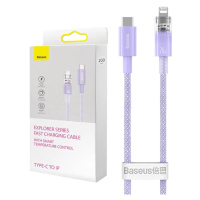 Kabel Fast Charging cable Baseus USB-C to Lightning  Explorer Series 1m, 20W, purple (6932172629