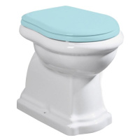 KERASAN RETRO WC mísa stojící, 38,5x59cm, spodní odpad, bílá 101001