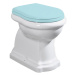 KERASAN RETRO WC mísa stojící, 38,5x59cm, spodní odpad, bílá 101001