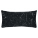 Sada 2 černých dekorativních povlaků na polštář z bavlněného perkálu Westwing Collection Malin, 