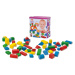 Dřevěné kostky barevné Coloured Wooden Blocks XL Baby Eichhorn extra velké 50 kusů velikost 40 m