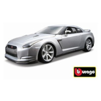 Bburago 1:18 2009 Nissan GT-R Metallic stříbrná 18-12079