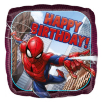 Balónek foliový - Spider-Man Happy Birthday 43 cm