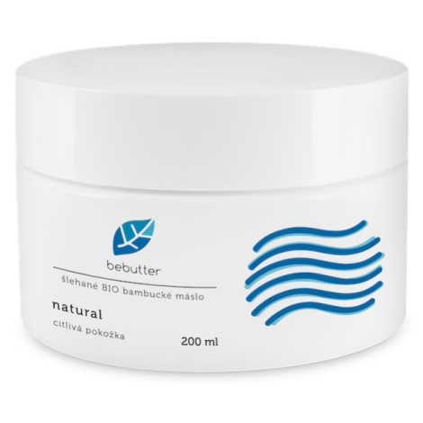 Bebutter šlehané BIO Bambucké máslo Natural 200 ml Aromatica