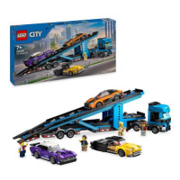 LEGO® City 60408 Kamion pro přepravu aut se sporťáky