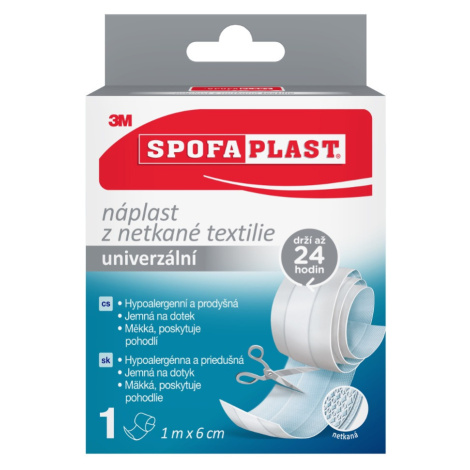 3M Spofaplast 854 Náplast z netkané textilie 1 m x 6 cm 1 ks