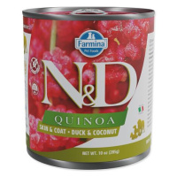 KONZERVA N&D DOG QUINOA DUCK & COCONUT 285g