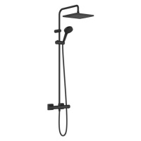 HANSGROHE Vernis Shape Sprchový set Showerpipe 240 s termostatem, 2 proudy, matná černá 26427670