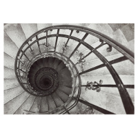 Dekoria Obraz na plátně Spiral Stairs, 50 x 35 cm