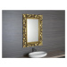 SAPHO SCULE zrcadlo ve vyřezávaném rámu 70x100cm, zlatá IN163