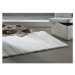 KELA Koupelnová předložka Megan 80x50 cm bavlna šedobílá KL-23583