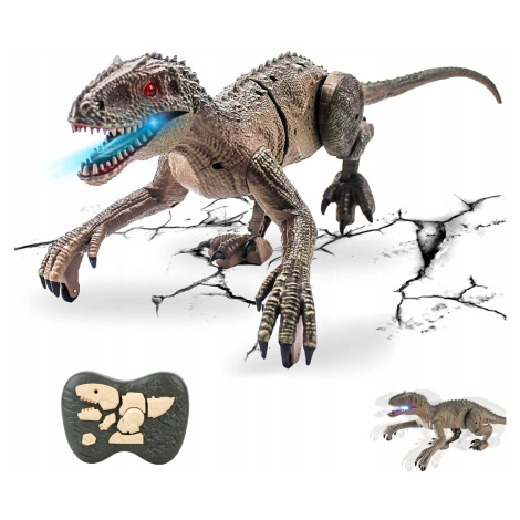 Dálkově Ovládaný Dinosaurus Velociraptora Led Světla