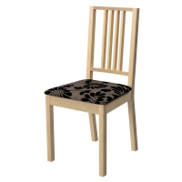 Dekoria Potah na sedák židle Börje, hnědá a černá, potah sedák židle Börje, Living II, 162-10