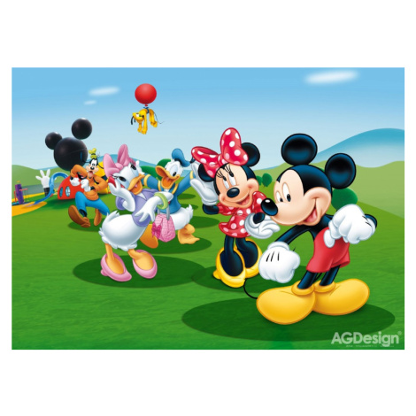 FTDN M 5212 Obrazová vliesová fototapeta na zeď Disney FTDNM5212 Mickey Mouse, velikost 160 x 11