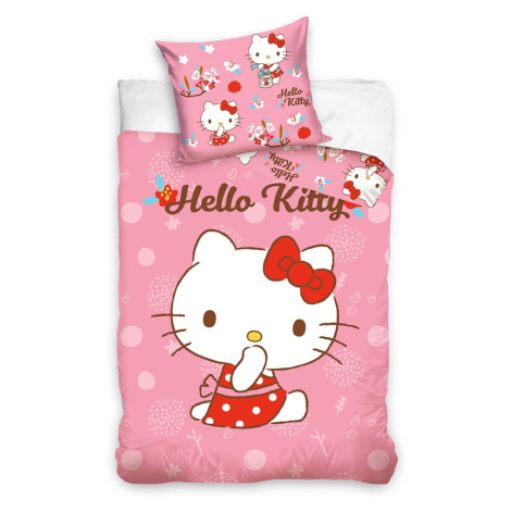 Povlečení do postýlky Hello Kitty Malá Mlsalka Carbotex