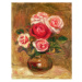 Obrazová reprodukce Roses in a pot, Pierre Auguste Renoir, 30x40 cm