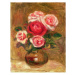 Obrazová reprodukce Roses in a pot, Pierre Auguste Renoir, 30 × 40 cm