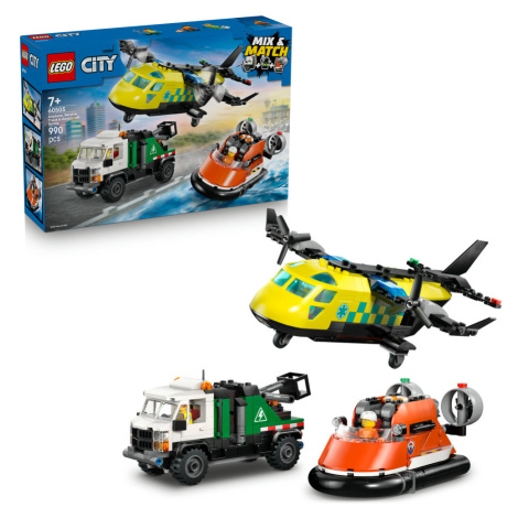 LEGO LEGO® City 60505 Remix: Letadlo, servisní vůz a vznášedlo