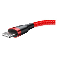 Datový kabel Baseus Cafule Cable USB pro Lightning 1.5A 2M, červená