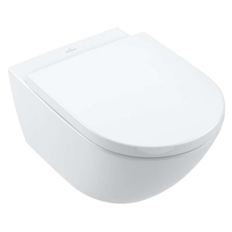 VILLEROY & BOCH Subway 3.0 Závěsné WC, TwistFlush, CeramicPlus, alpská bílá 4670T0R1