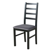 Jídelní židle NILA 8 černá/antracit