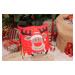 Jerry Fabrics Vánoční dekorační polštářek 40x40 cm - Vánoční Sob Rudolf
