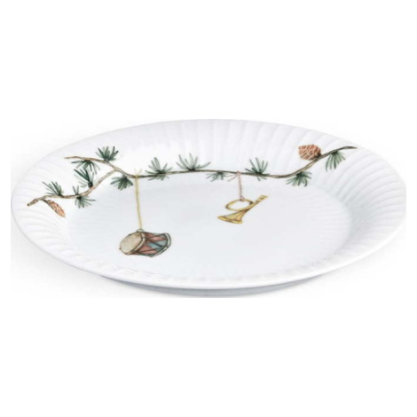 Bílý dezertní porcelánový talíř s vánočním motivem ø 19 cm Hammershøi Christmas – Kähler Design