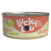 Lucky Lou Extrafood tuňák a krevety v želé 18 × 70 g