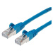 PREMIUMCORD Patch kabel CAT6a S-FTP, RJ45-RJ45, AWG 26/7 3m modrá