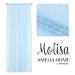 Záclona AmeliaHome Molisa III světle modrá