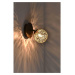 PAUL NEUHAUS Nástěnné svítidlo, venkovské, hnědo-zlatá, s vypínačem PN 9031-48