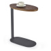 Přístavný stolek DILPHA ořech/černá