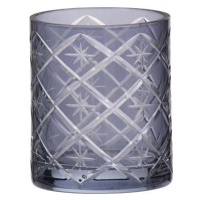 YANKEE CANDLE svícen Grey Etched Star