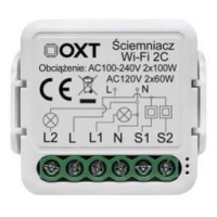 OXT mini modul stmívače 2 okruhy WiFi TUYA