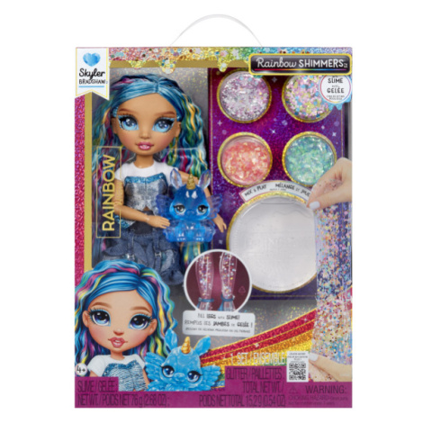Rainbow High Panenka se slizem a třpytkami - Skyler (blue) - 939M-122418-EU MGA Entertainment
