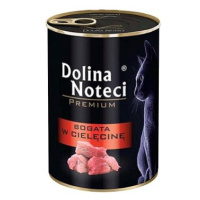 Dolina Noteci Premium bohaté na telecí maso 400g