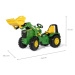 Šlapací traktor se lžící John Deere Rolly Toys 651047