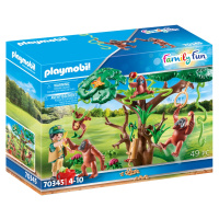 Playmobil Velká herní sada (Orangutani na stromě)