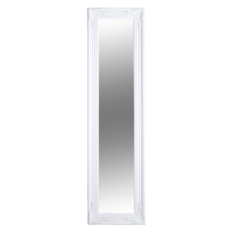 Zrcadlo MALKIA TYP 8, bílý dřevěný rám Tempo Kondela