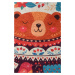 Conceptum Hypnose Dětský kulatý koberec Sweet Bear 140 cm vícebarevný