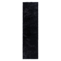 Běhoun Indulgence Velvet Black 60x230 cm